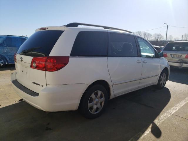 5TDZK23CX7S044730 - 2007 TOYOTA SIENNA CE WHITE photo 3