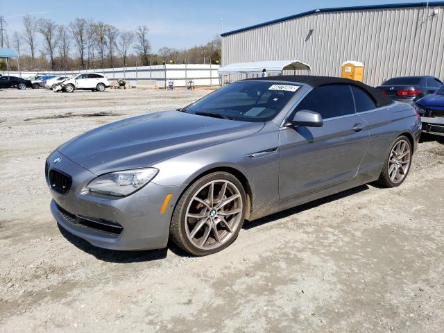 WBALZ3C56CDL71573 - 2012 BMW 650 I GRAY photo 1