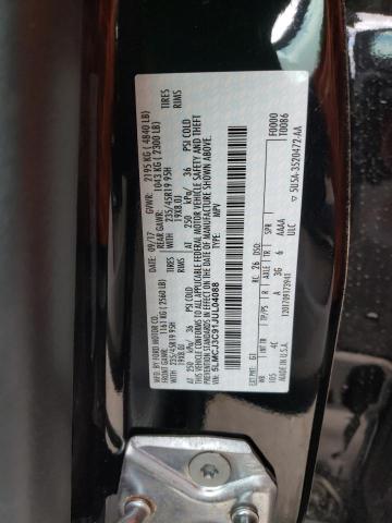 5LMCJ3C91JUL04088 - 2018 LINCOLN MKC RESERVE BLACK photo 13