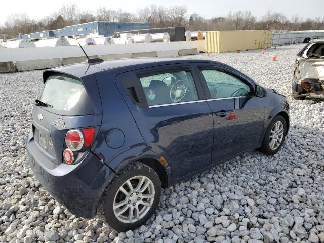 1G1JC6SH6F4169211 - 2015 CHEVROLET SONIC LT BLUE photo 3