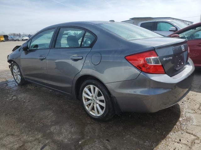 19XFB2F94CE052152 - 2012 HONDA CIVIC EXL 灰色 照片 2