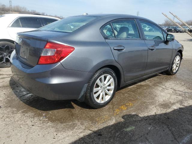 19XFB2F94CE052152 - 2012 HONDA CIVIC EXL 灰色 照片 3