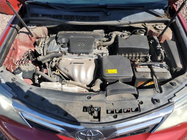 4T4BF1FK9DR303946 - 2013 TOYOTA CAMRY L RED photo 11