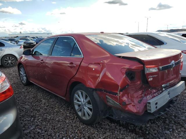 4T4BF1FK9DR303946 - 2013 TOYOTA CAMRY L RED photo 2