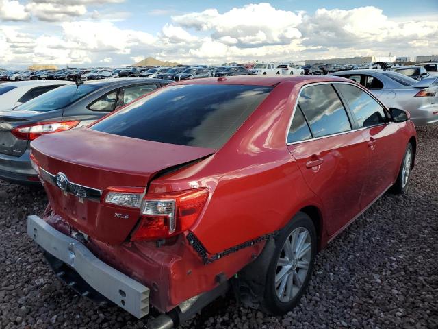 4T4BF1FK9DR303946 - 2013 TOYOTA CAMRY L RED photo 3