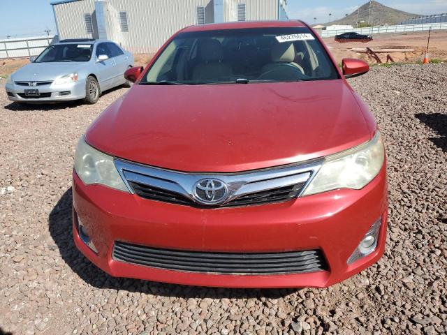 4T4BF1FK9DR303946 - 2013 TOYOTA CAMRY L RED photo 5