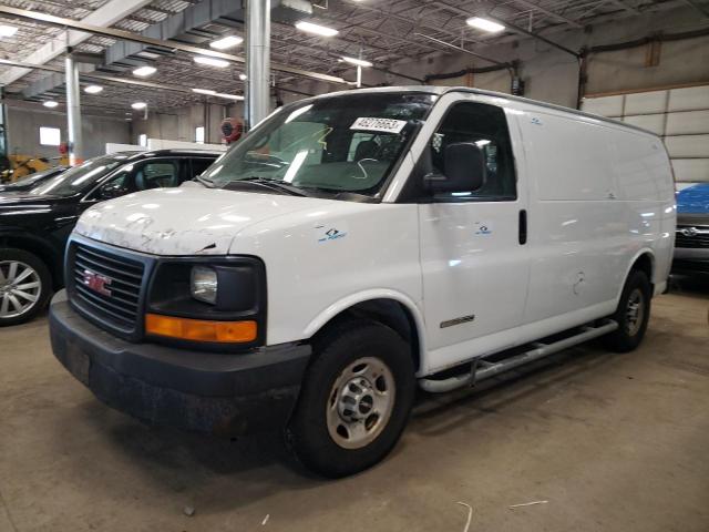 1GTGG25V551912912 - 2005 GMC SAVANA G2500 WHITE photo 1