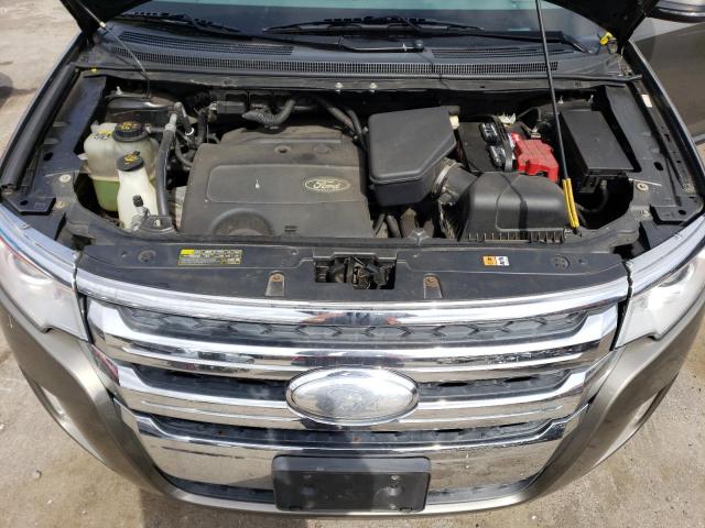 2FMDK4JC9DBE22506 - 2013 FORD EDGE SEL BROWN photo 12