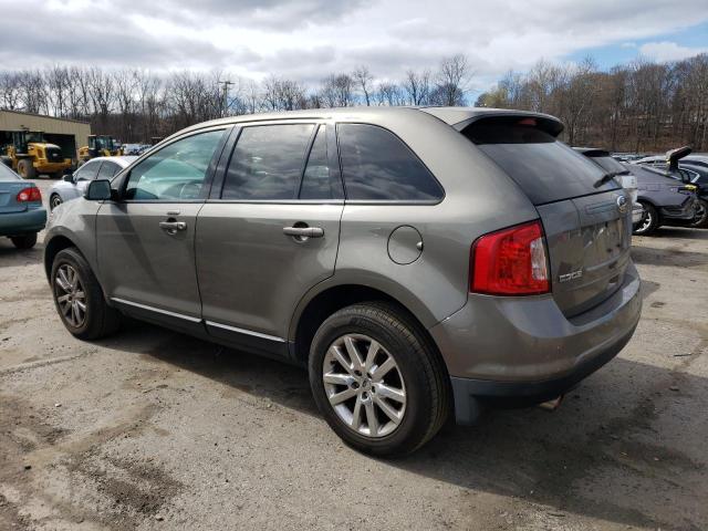 2FMDK4JC9DBE22506 - 2013 FORD EDGE SEL BROWN photo 2