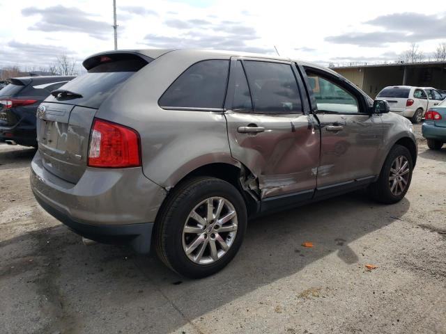 2FMDK4JC9DBE22506 - 2013 FORD EDGE SEL BROWN photo 3