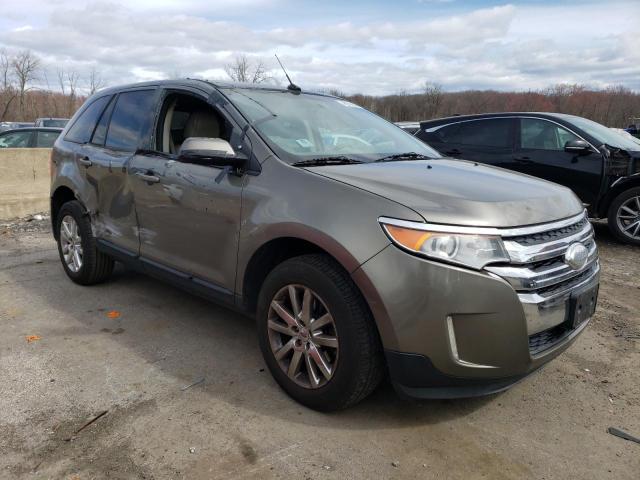 2FMDK4JC9DBE22506 - 2013 FORD EDGE SEL BROWN photo 4