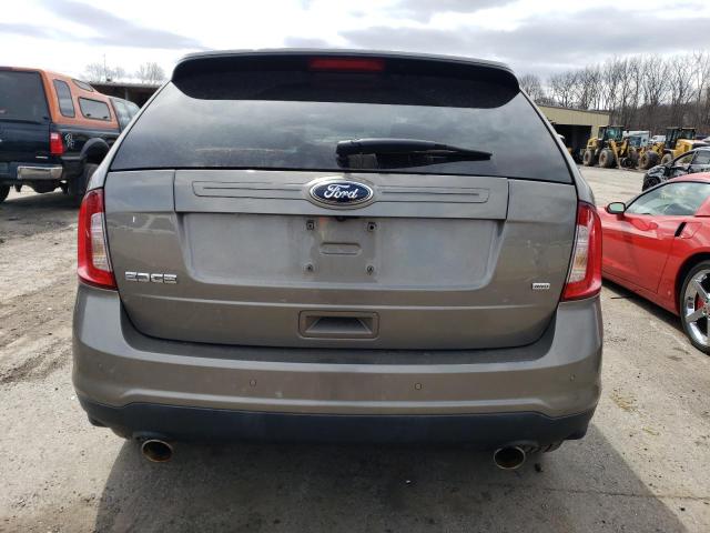 2FMDK4JC9DBE22506 - 2013 FORD EDGE SEL BROWN photo 6