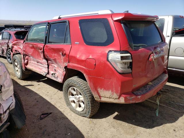 JTEBU5JR5G5316624 - 2016 TOYOTA 4RUNNER SR5/SR5 PREMIUM 红色 照片 2