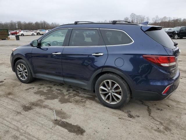 KM8SMDHFXHU207217 - 2017 HYUNDAI SANTA FE SE BLUE photo 2