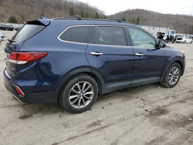 KM8SMDHFXHU207217 - 2017 HYUNDAI SANTA FE SE BLUE photo 3