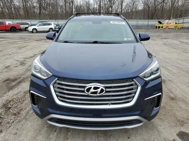 KM8SMDHFXHU207217 - 2017 HYUNDAI SANTA FE SE BLUE photo 5