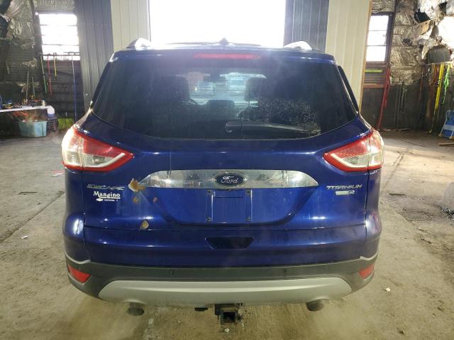 1FMCU9J96GUA02207 - 2016 FORD ESCAPE TITANIUM BLUE photo 6