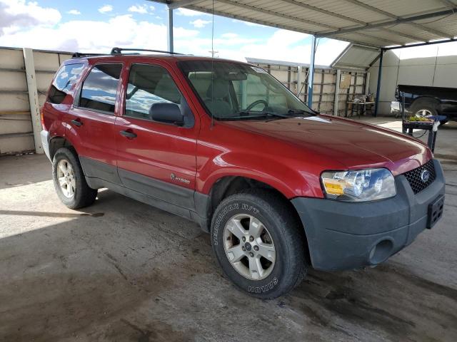 1FMYU96H66KA39807 - 2006 FORD ESCAPE HEV RED photo 4