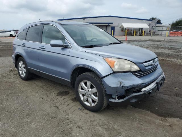 JHLRE38797C007360 - 2007 HONDA CR-V EXL BLUE photo 4