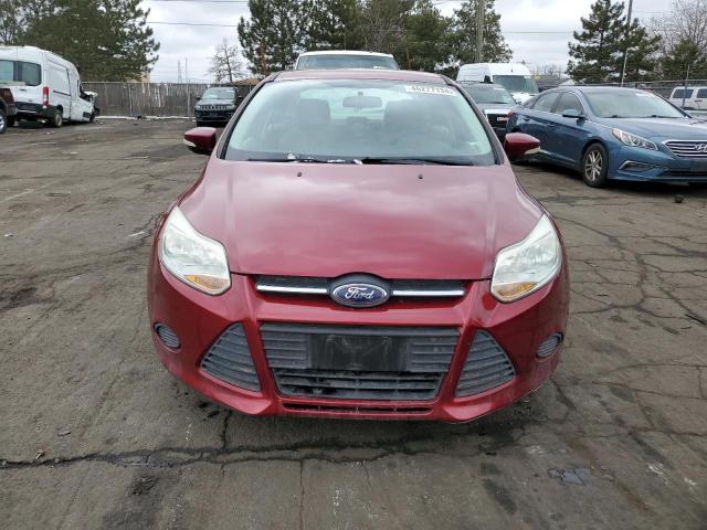 1FADP3F26EL334746 - 2014 FORD FOCUS SE BURGUNDY photo 5