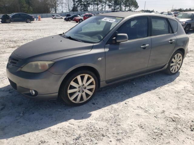 JM1BK143851246714 - 2005 MAZDA 3 HATCHBACK GRAY photo 1