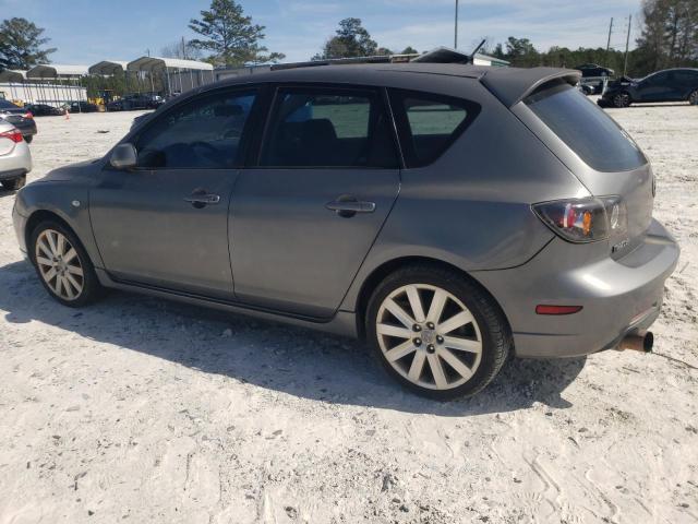 JM1BK143851246714 - 2005 MAZDA 3 HATCHBACK GRAY photo 2