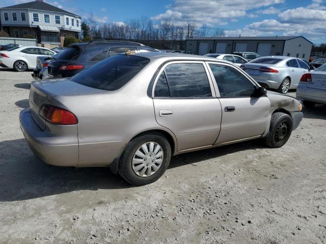 2T1BR12E9YC262890 - 2000 TOYOTA COROLLA VE TAN photo 3