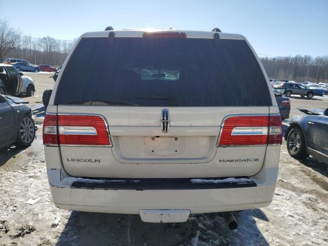 5LMFU28548LJ01183 - 2008 LINCOLN NAVIGATOR WHITE photo 6