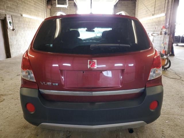 3GSCL33P48S676085 - 2008 SATURN VUE XE RED photo 6