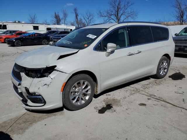 2C4RC1BG9MR507280 - 2021 CHRYSLER PACIFICA TOURING L WHITE photo 1