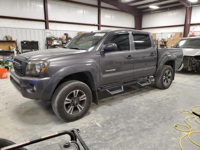 5TFJU4GN5BX010874 - 2011 TOYOTA TACOMA DOUBLE CAB PRERUNNER GRAY photo 1