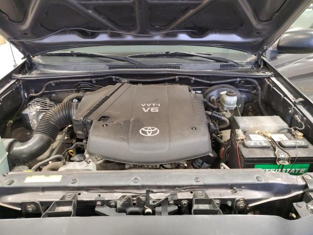 5TFJU4GN5BX010874 - 2011 TOYOTA TACOMA DOUBLE CAB PRERUNNER GRAY photo 11