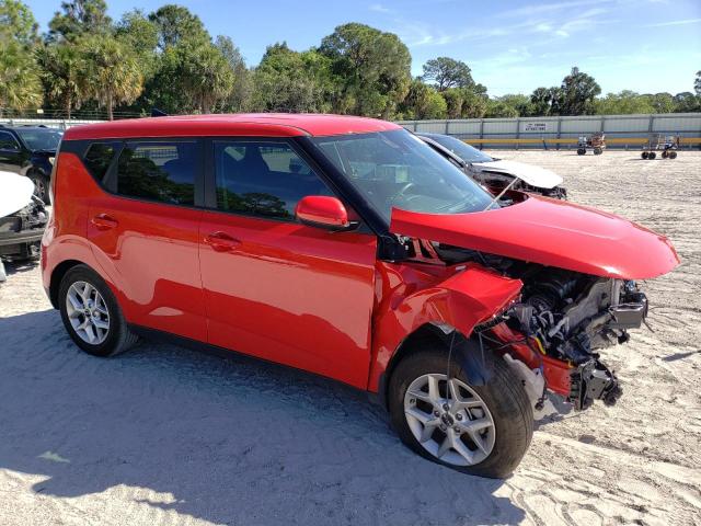 KNDJ23AU8R7224736 - 2024 KIA SOUL LX RED photo 4