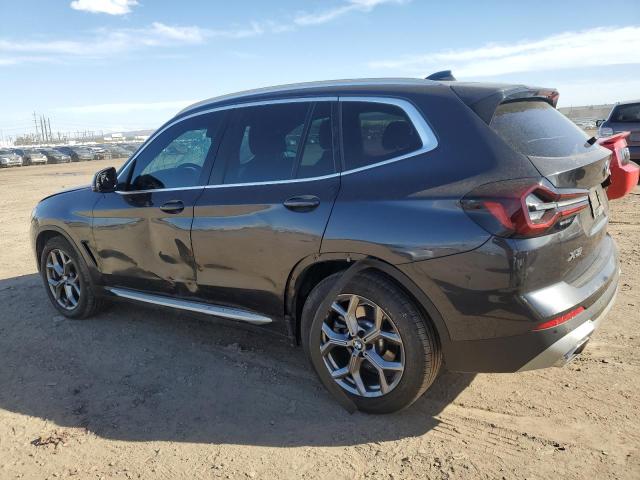 5UX43DP01N9J82072 - 2022 BMW X3 SDRIVE30I GRAY photo 2