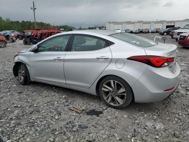 5NPDH4AE6EH527420 - 2014 HYUNDAI ELANTRA SE SILVER photo 2