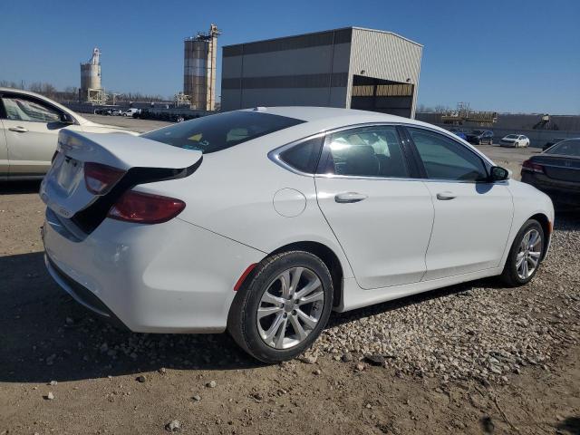 1C3CCCAB9FN582377 - 2015 CHRYSLER 200 LIMITED WHITE photo 3