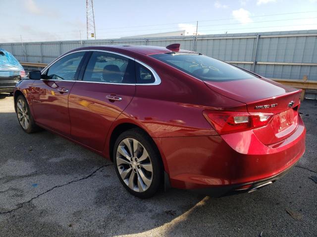 1G1ZE5SX0JF259983 - 2018 CHEVROLET MALIBU PREMIER RED photo 2