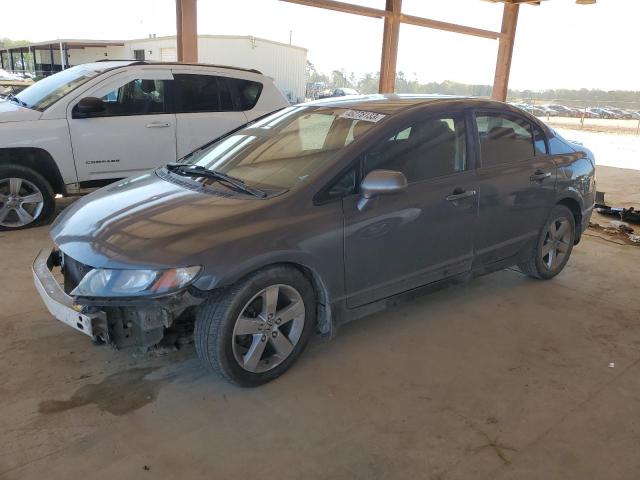 2HGFA16649H352551 - 2009 HONDA CIVIC LX-S ნაცრისფერი ფოტო 1