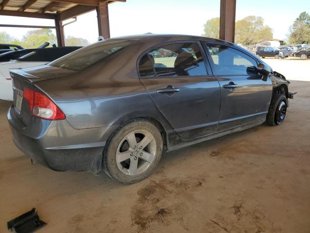 2HGFA16649H352551 - 2009 HONDA CIVIC LX-S ნაცრისფერი ფოტო 3