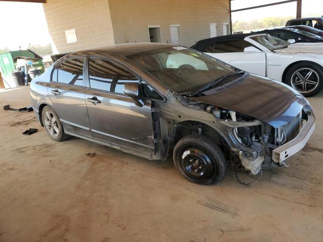 2HGFA16649H352551 - 2009 HONDA CIVIC LX-S ნაცრისფერი ფოტო 4