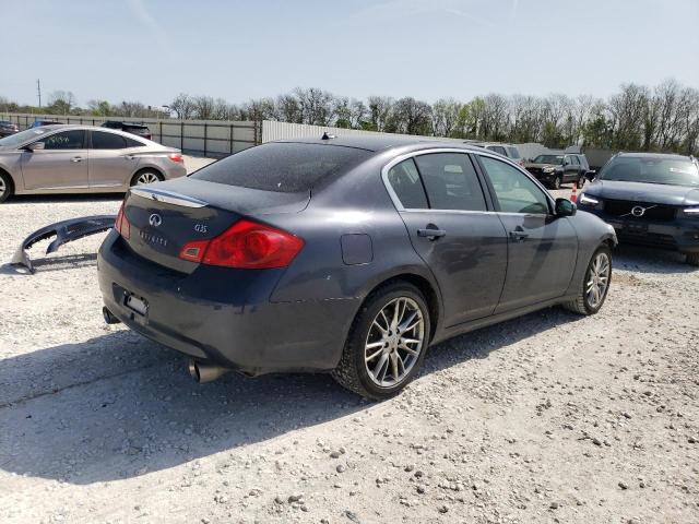 JNKBV61E38M208951 - 2008 INFINITI G35 BLUE photo 3