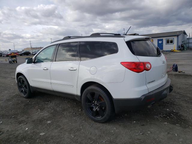 1GNLVHEDXAS106364 - 2010 CHEVROLET TRAVERSE LTZ WHITE photo 2