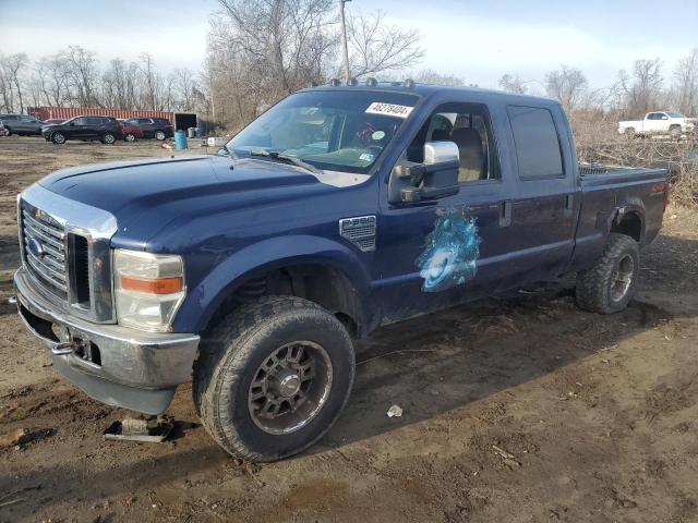 1FTWW31569EA37932 - 2009 FORD F350 SUPER DUTY BLUE photo 1