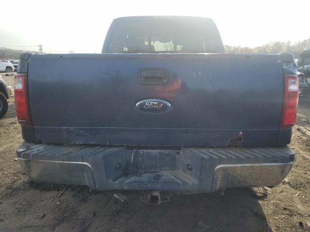 1FTWW31569EA37932 - 2009 FORD F350 SUPER DUTY BLUE photo 6