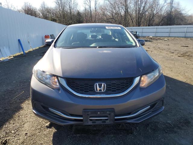 19XFB2F5XFE216537 - 2015 HONDA CIVIC LX GRAY photo 5