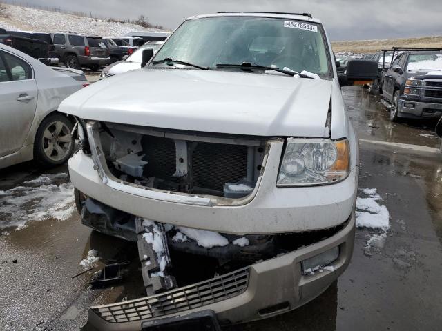 1FMPU17LX4LB74344 - 2004 FORD EXPEDITION EDDIE BAUER WHITE photo 5