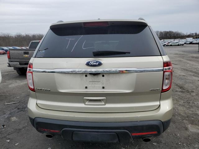 1FMHK8F81BGA81802 - 2011 FORD EXPLORER LIMITED TAN photo 6