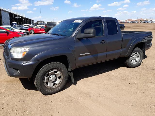 5TFTU4GN1EX061799 - 2014 TOYOTA TACOMA PRERUNNER ACCESS CAB CHARCOAL photo 1