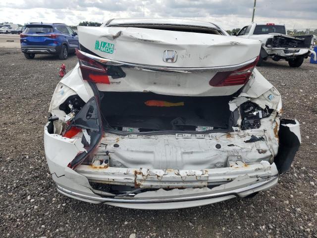 1HGCR2F31HA286769 - 2017 HONDA ACCORD LX WHITE photo 6