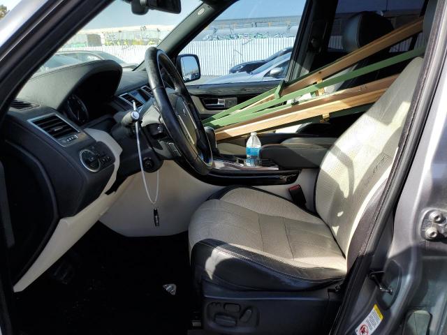 SALSP2E44DA774336 - 2013 LAND ROVER RANGE ROVE AUTOBIOGRAPHY GRAY photo 7